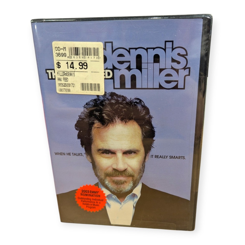 Dennis Miller The Raw Feed DVD 2003 HBO Comedy Special New Sealed
